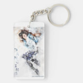 Dansmeisje Sleutelhanger (achterkant)