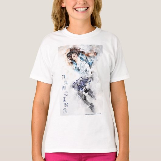 Dansmeisje T-shirt (Voorkant)