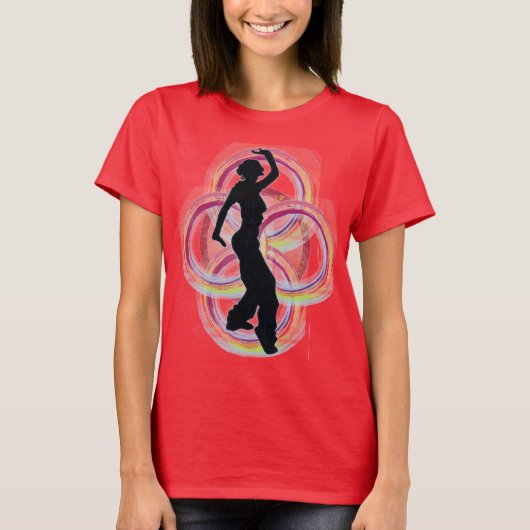 dansmeisje t-shirt (Voorkant)