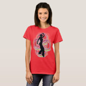 dansmeisje t-shirt (Voorkant volledig)