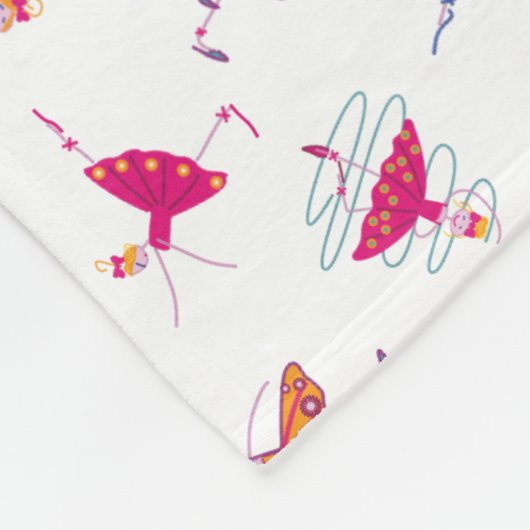 Dansmeisjes Fleece Deken (Hoek)