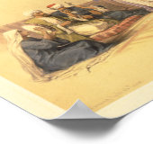 Dansmeisjes in Caïro Poster (Hoek)