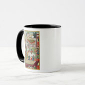 Dansmeisjes namen Baz Bahadur's paleis in Malwa. Mok (Voorkant links)