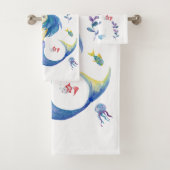 Dansmermaid Bad Handdoek (Insitu)