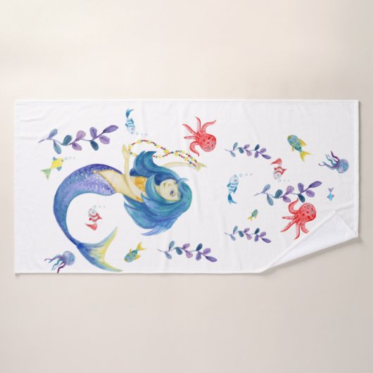 Dansmermaid Badhanddoek (Badhanddoek)