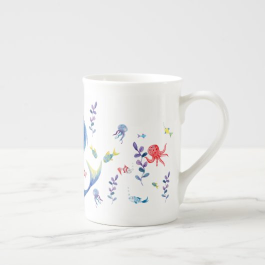 Dansmermaid Porselein Kop (Rechts)