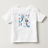 Dansmermaïden Kinder Shirts (Voorkant)