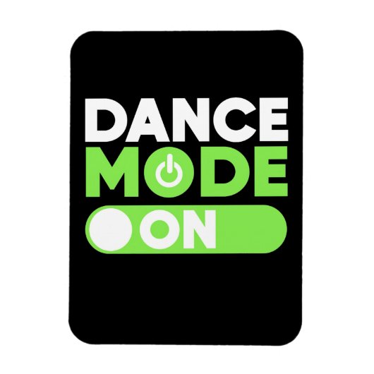 Dansmodus ingeschakeld magneet (Verticaal)