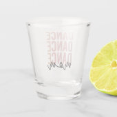 Dansmoeder | Dans Mama | Danseres Mama Cadeau Shot Glas (Achterkant)