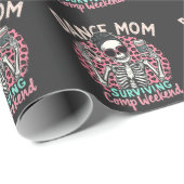 Dansmoeder overleeft compweekend cadeaupapier (Rol Hoek)