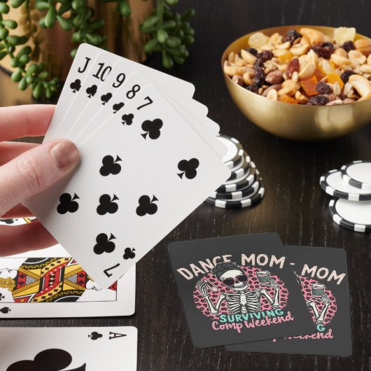 Dansmoeder overleeft compweekend pokerkaarten (Insitu)