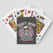 Dansmoeder overleeft compweekend pokerkaarten (Achterkant)