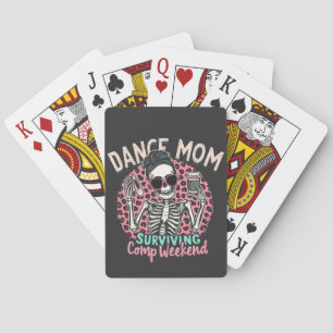 Dansmoeder overleeft compweekend pokerkaarten
