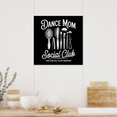 Dansmoeder Social Club Mam Poster (Keuken)