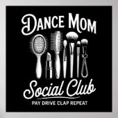 Dansmoeder Social Club Mam Poster (Voorkant)