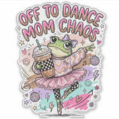 Dansmoeder sticker (Voorkant)