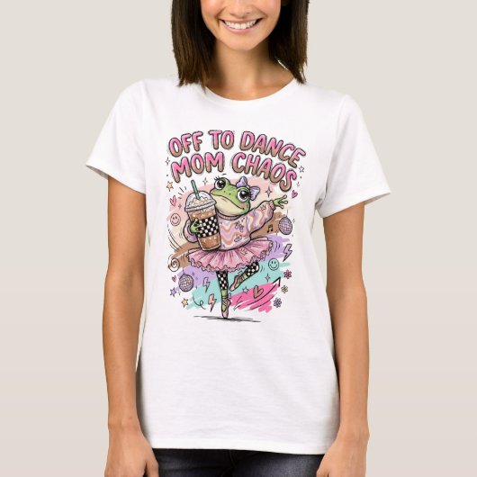 Dansmoeder T-shirt  (Voorkant)
