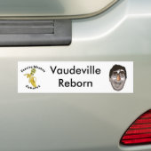 Dansmonkey Cabaret Vaudeville Reborn Bumpersticker (Op auto)
