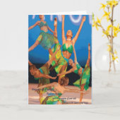 dansmotivatie kaart (Gele Bloem)