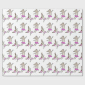 dansmuizen cadeaupapier (Vlak)