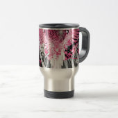 Dansmuziek 15 oz. Roestvrij staal Travel Mug Cup Reisbeker (Voorkant rechts)