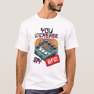 Dansmuziek valentijnen t shirt