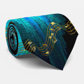 DansMuzieknoten Stropdas (Opgerold)