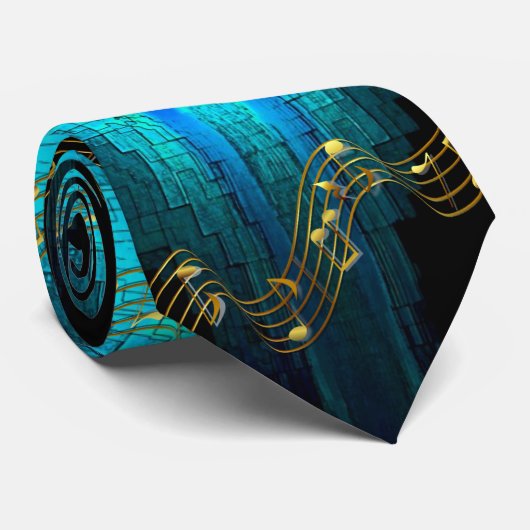 DansMuzieknoten Stropdas (Opgerold)