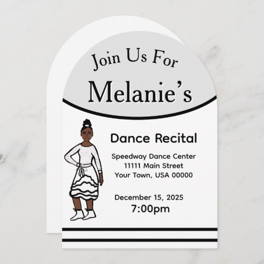 Dansoverweging #1 kaart (Voorkant / Achterkant)