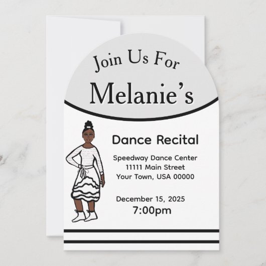 Dansoverweging #1 kaart (Voorkant)