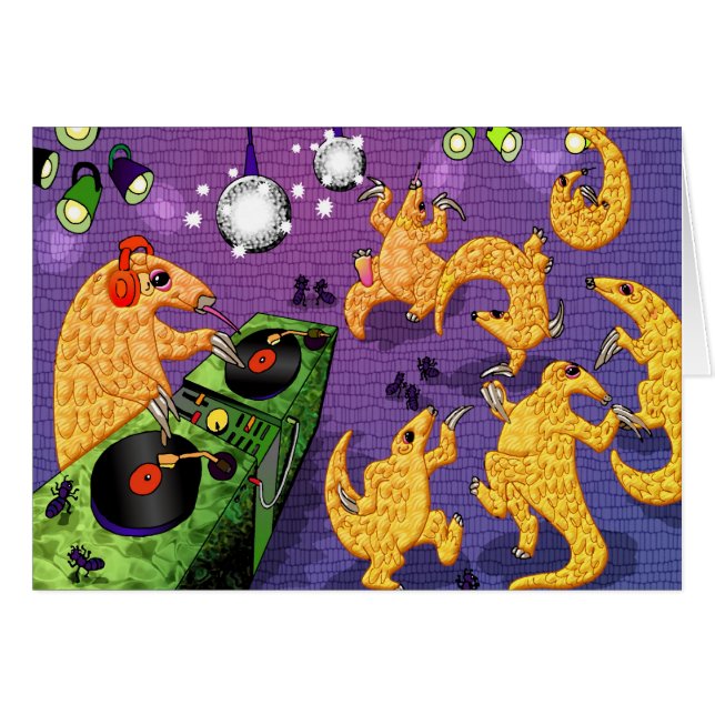 Danspangolinen (Voorkant Horizontaal)