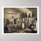 Danspartij in Kagha-Choura, Dagestan, bord 55 Poster (Voorkant)