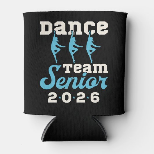 Dansploeg seniorklas van 2026 blikjeskoeler (Voorkant)