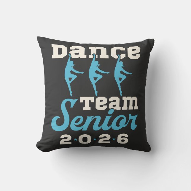 Dansploeg seniorklas van 2026 kussen (Voorkant)