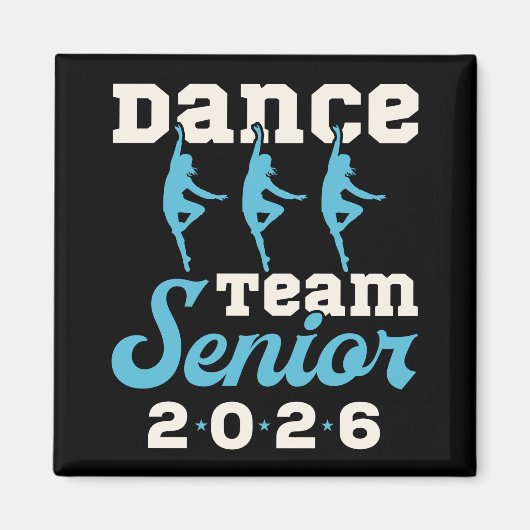 Dansploeg seniorklas van 2026 magneet (Voorkant)