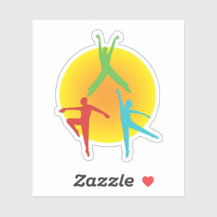 Dansposes Sticker
