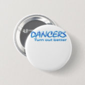 dansproducten ronde button 5,7 cm (Voorkant /achterkant)