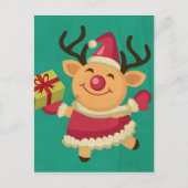 Dansrenrenrenrendierlijk Briefkaart (Voorkant)