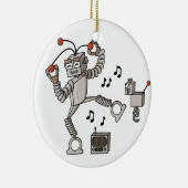 Dansrobot Keramisch Ornament (Rechts)