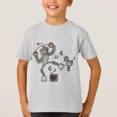 Dansrobot T-shirt (Voorkant)