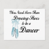 Dansschoenen Briefkaart (Voorkant)
