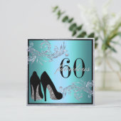 Dansschoenen - Fantastische uitnodiging voor 50e v (Staand voorkant)