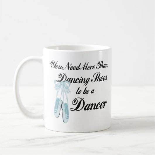 Dansschoenen Koffiemok (Links)