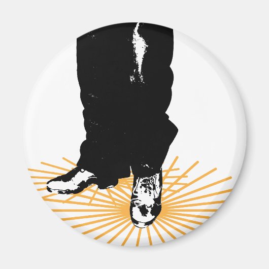 Dansschoenen Magneet (Voorkant)