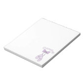 Dansschoenen met balletslippers notitieblok (Linkerzijde)