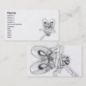 dansschool visitekaartje (Voorkant / Achterkant)