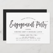 Dansscript | Minimaal stijlvolle feestdag Kaart (Voorkant / Achterkant)