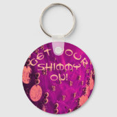 Danssjaal met sleutelhanger van munten (Voorkant)