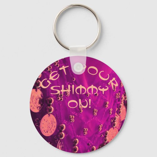 Danssjaal met sleutelhanger van munten (Voorkant)