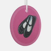 dansslippers glas ornament (Voorkant Rechts)